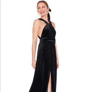 4 Black TowBirds Bridesmaid Dresses